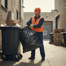 Premium Heavy Duty Refuse Sacks - 457mm x 737mm x 838mm, Pack of 200 for Robust Waste Management