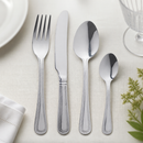 Commercial Bead Cutlery Set 48 Pack Stainless Steel Silver