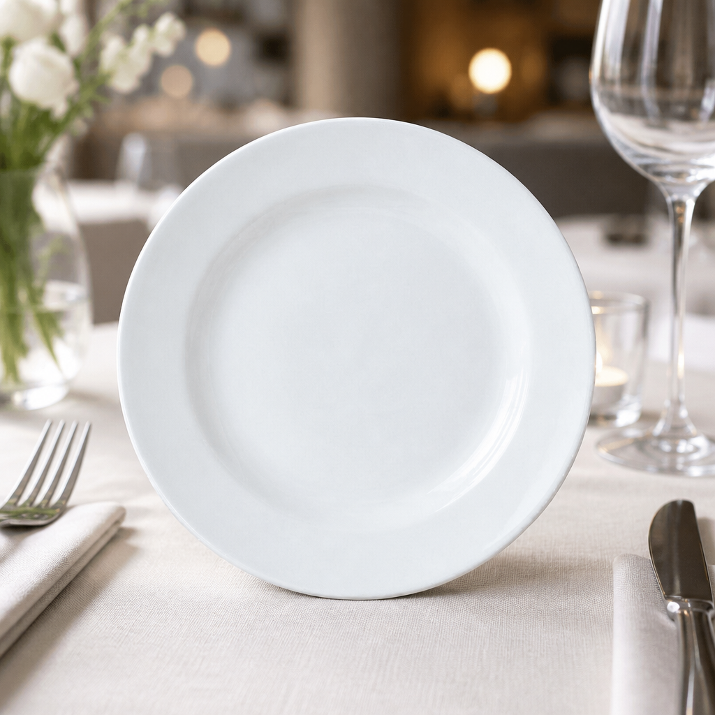 Commercial Porcelain Plates 165mm Harmony 36 Pack