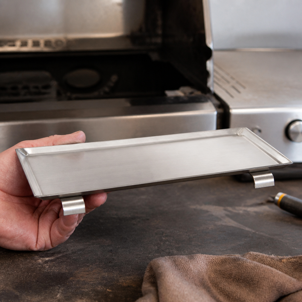 BBQ Universal Grill Plate 6mm Thick Commercial Griddle