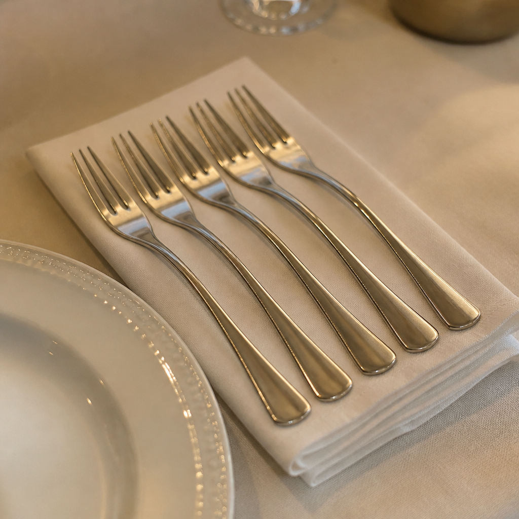 Commercial Fish Forks 185mm Stainless Steel 12 Pack