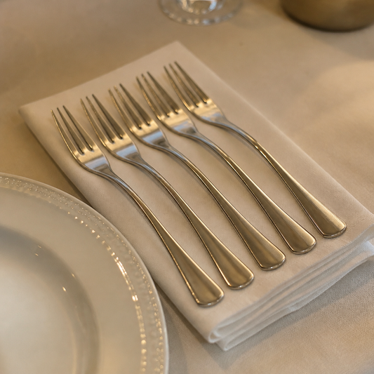 Commercial Fish Forks 185mm Stainless Steel 12 Pack