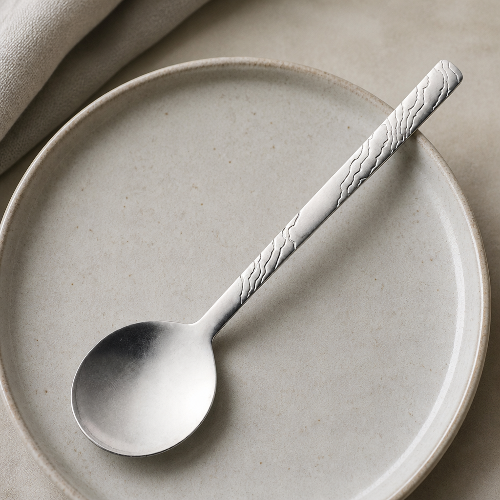 Tide vintage stainless steel soup spoons 12 pack for catering