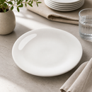 Commercial Bone China Coupe Plates 180mm - 12 Pack