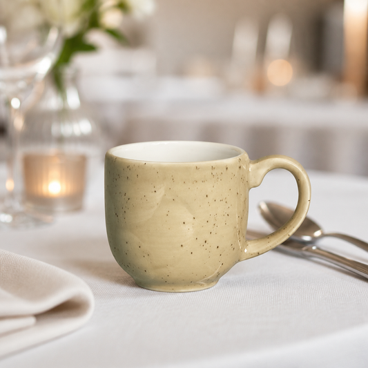 Set of 12 Commercial Dijon Mugs 114ml for tableware