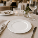 Commercial White Winged Plates 190mm 6 Pack Porcelain
