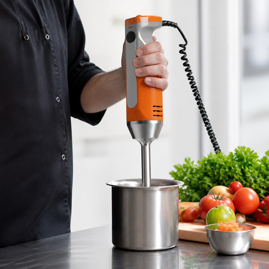 Commercial Stick Blender 220W with detachable shaft 160mm
