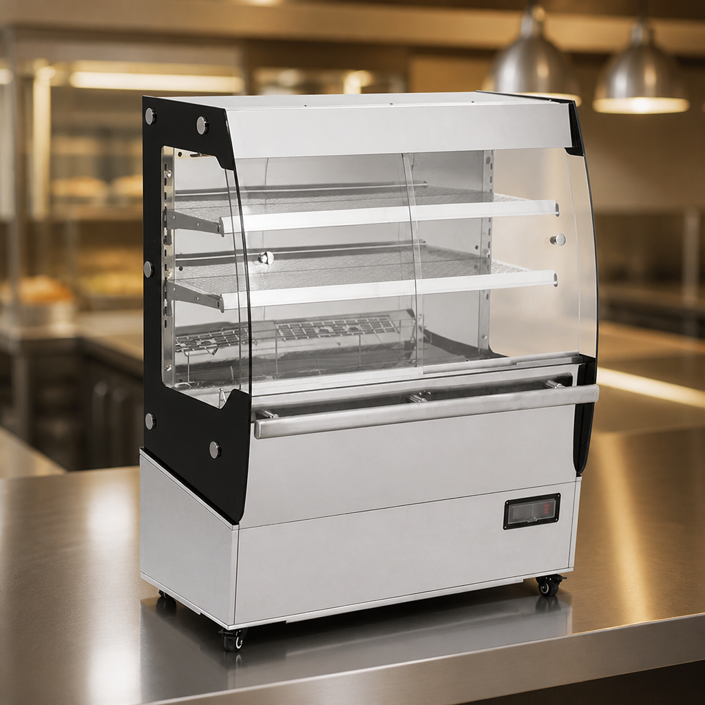 Commercial Heated Display Multideck with Adjustable Shelves