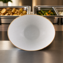 Commercial Melamine Buffet Bowl 360mm Rustic White 2 Pack