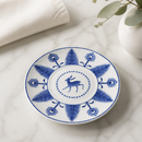 Commercial Espresso Saucers 12 Pack Hand-Decorated Bone China