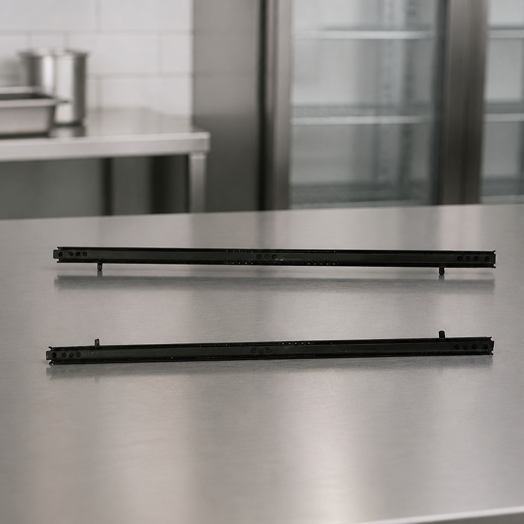 Commercial Wine Cooler Shelf Guide Set Replacement Pair