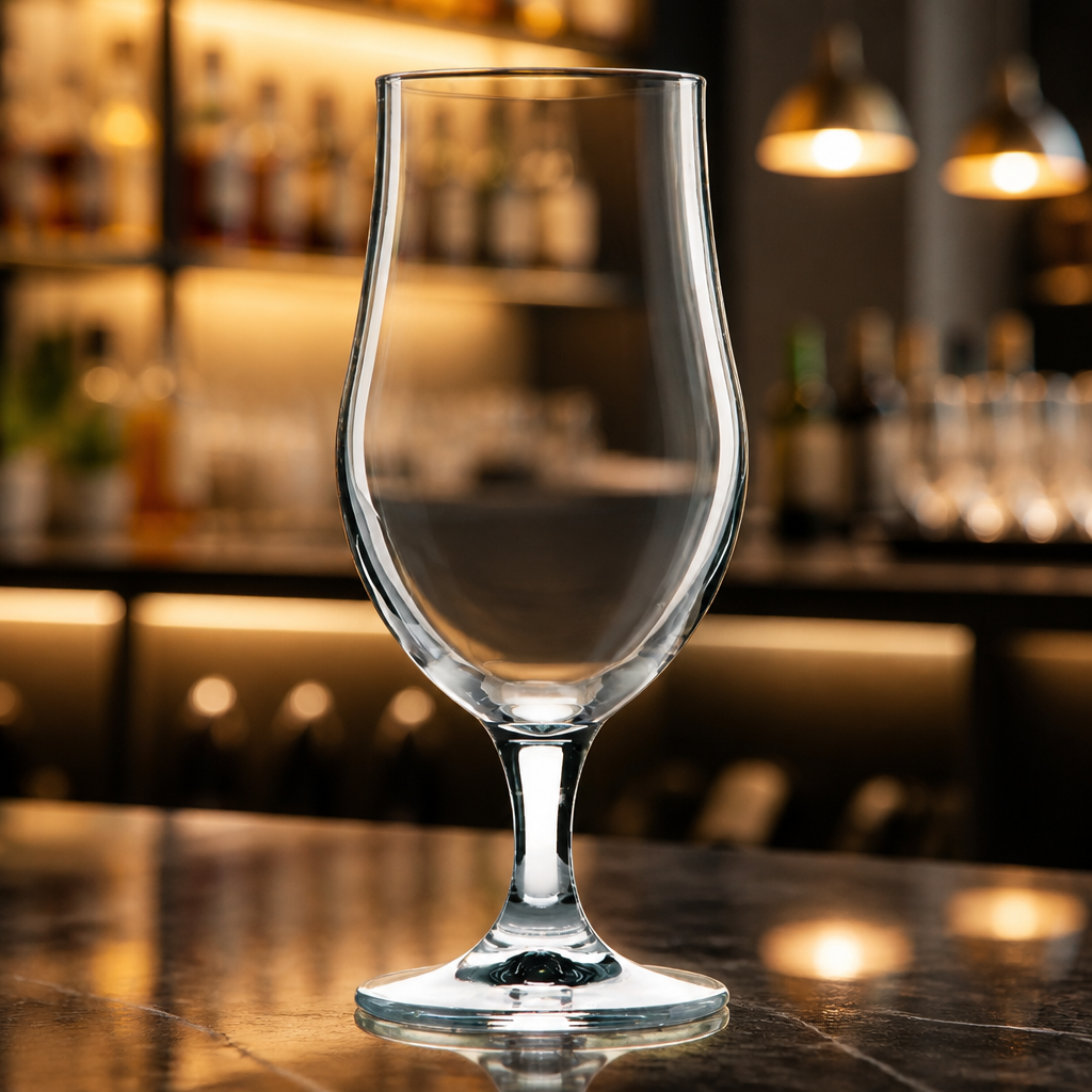 400ml Stemmed Beer Glasses for Commercial Use - Set of 6