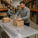 Clear PVC Sheet 1400mm – Flexible, Sold per Linear Metre