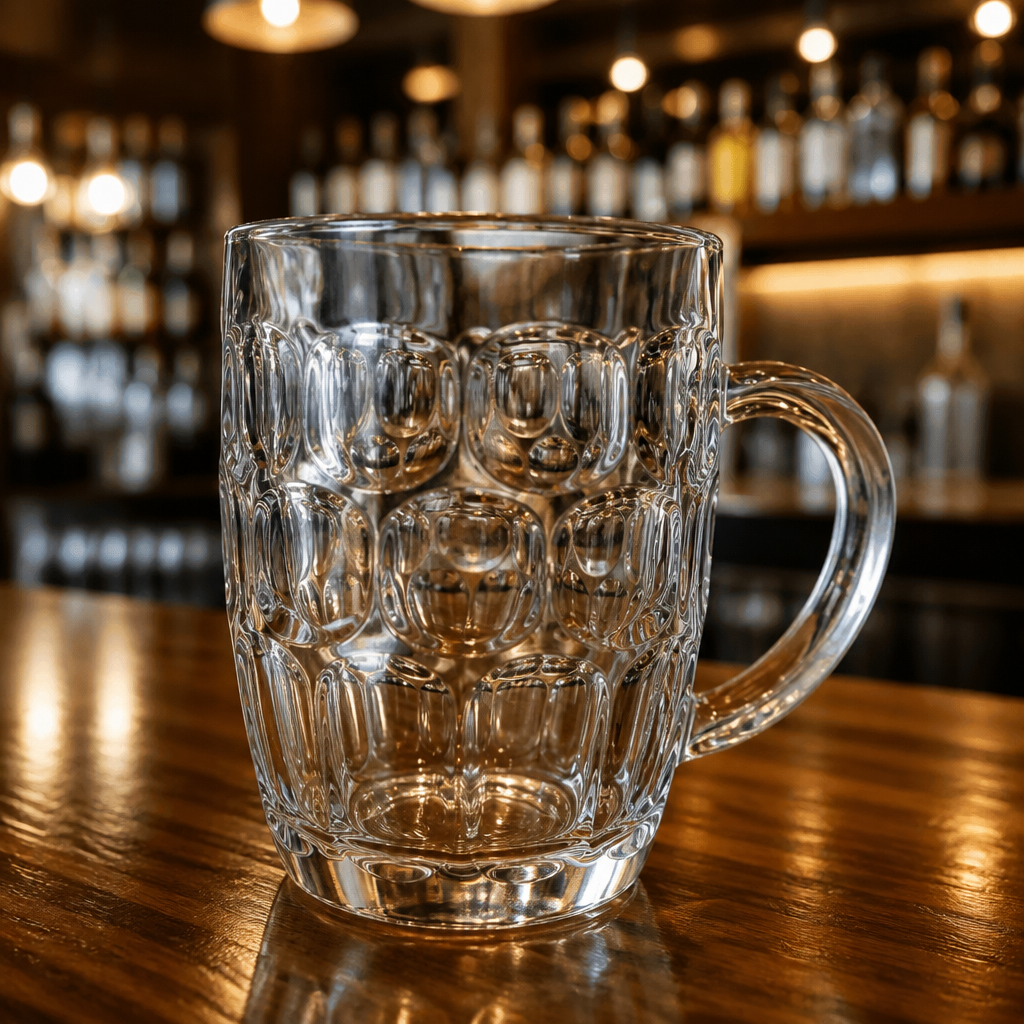 24 pack of 570ml commercial dimple tankards for catering