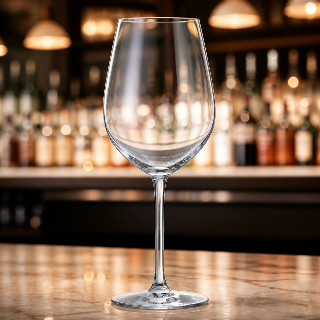 Commercial 350ml tulip shape wine glasses, 24 pack