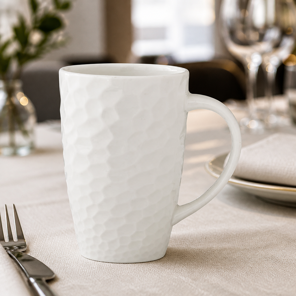 Commercial 285ml Vitrified Ceramic Mugs - 36 Pack