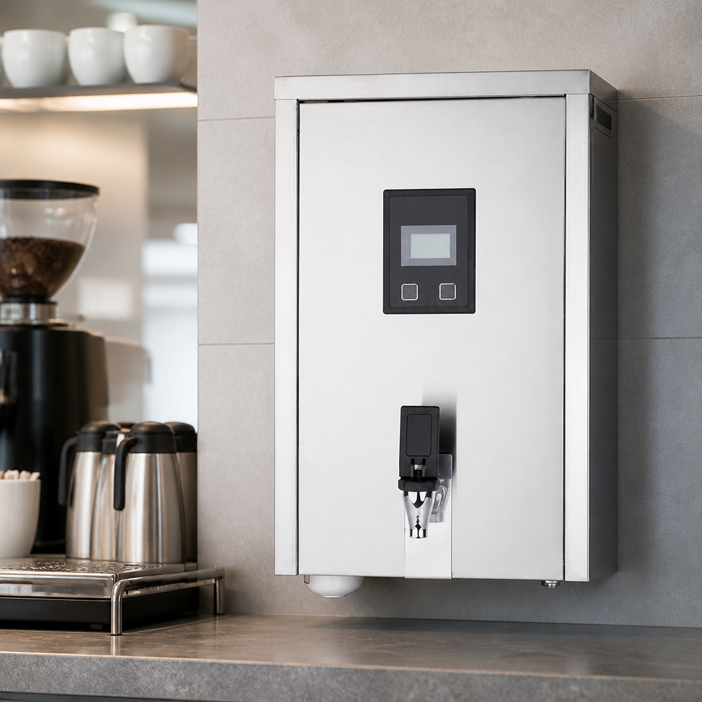 Commercial 8L Wall Mounted Water Boiler Stainless Steel