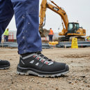 Premium Metal-Free Cross Boot S3 SRC - Comfortable Full-Grain Leather with Composite Toe and Anti-Slip Sole