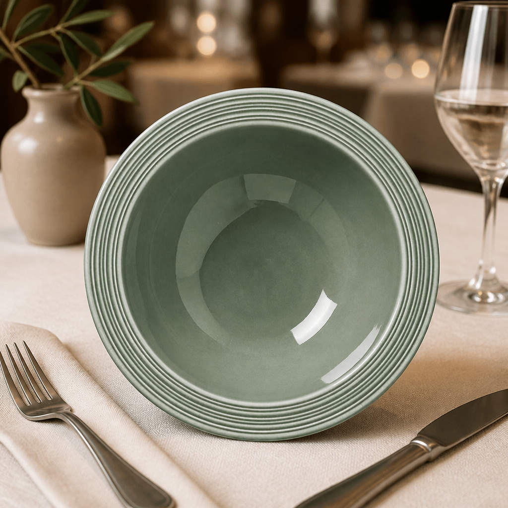 Commercial Oatmeal Bowls 165mm Pack of 12 Durable Porcelain