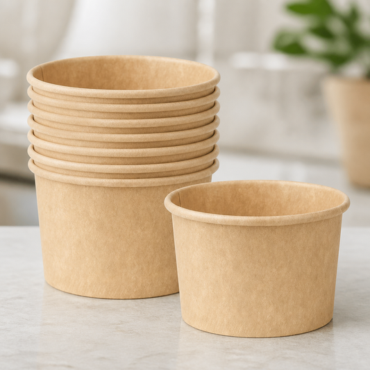 50ml Recyclable Condiment Pots - 1000 Pack Commercial Use