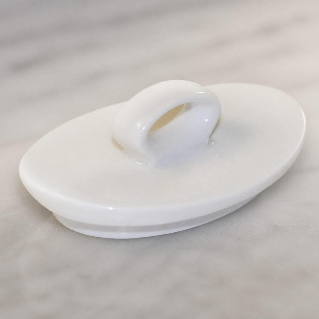 Commercial Teapot Lids 511ml Porcelain 6 Pack for Dining