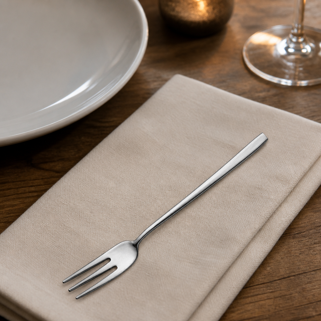 Commercial Mini Appetizer Forks 12 Pack 115mm Stainless Steel
