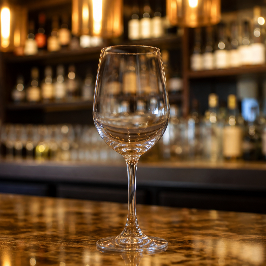 24 pack of durable 350ml commercial wine glasses