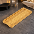 Wooden Base for Rectangular Slate Platter 130x330mm Commercial