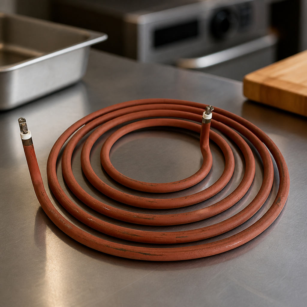 Commercial Crepe Maker Heating Element Stainless Steel 312mm