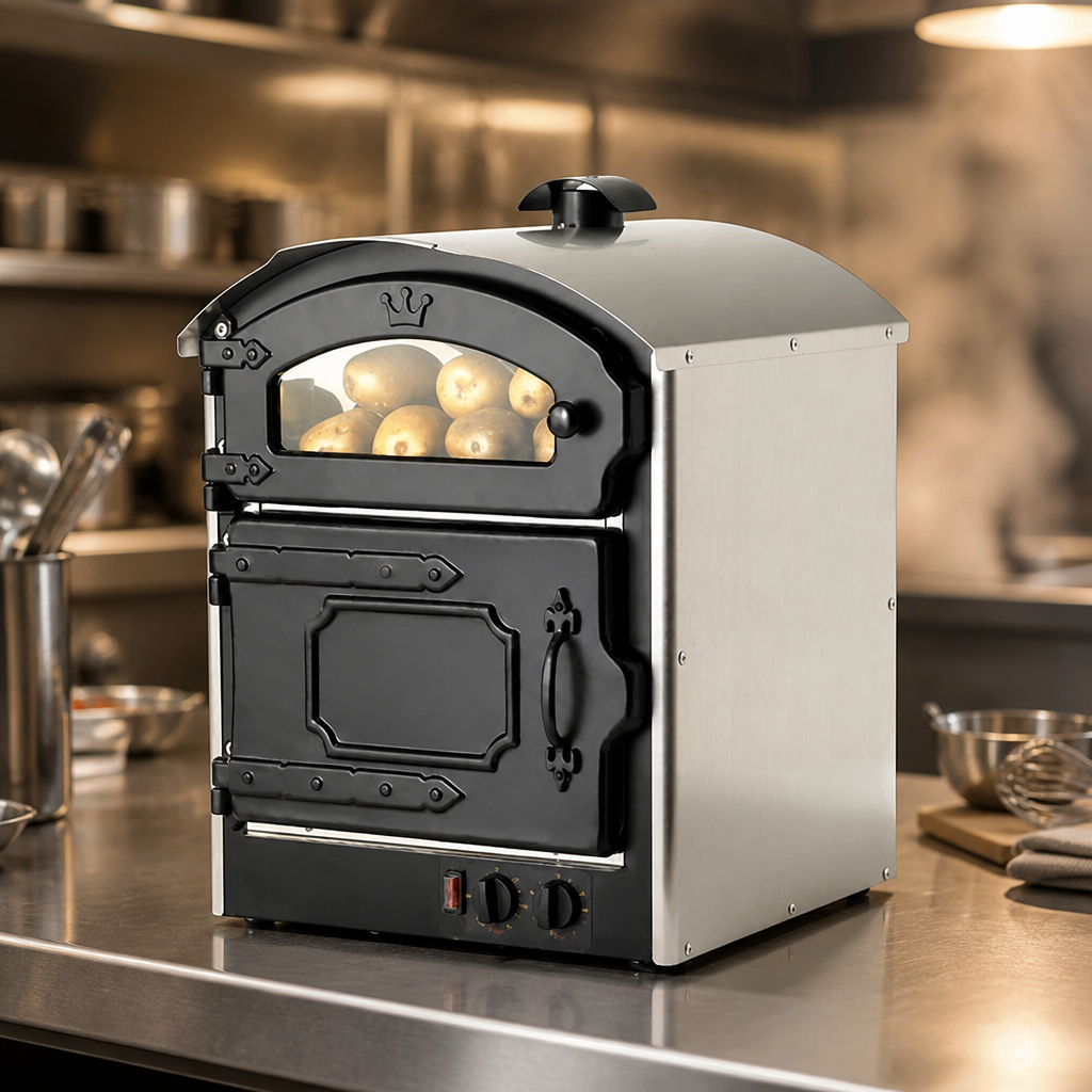 Commercial Potato Oven 50 Capacity Electric Stainless Steel