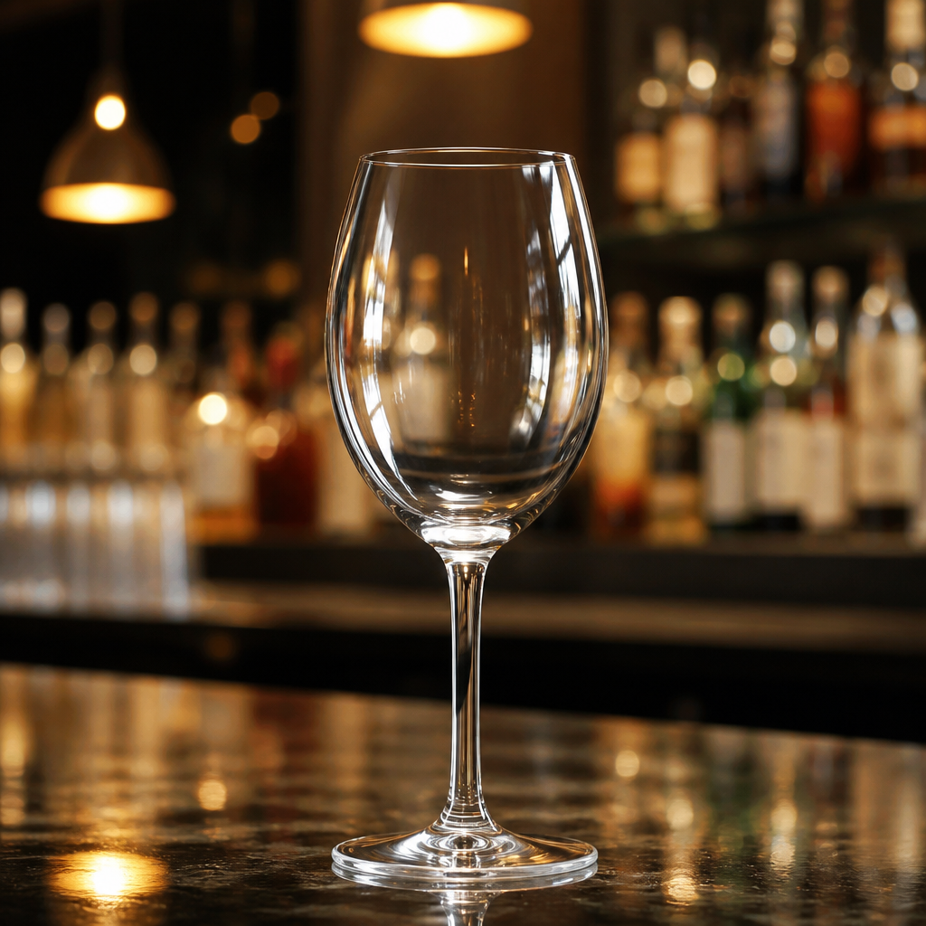 Commercial 250ml clear wine glasses 6 pack