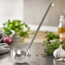 Commercial Stainless Steel Ladle 125ml Heavy Duty Kitchen Tool