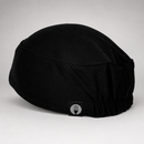 Commercial Chef Beanie Black Elasticated Fit Headwear