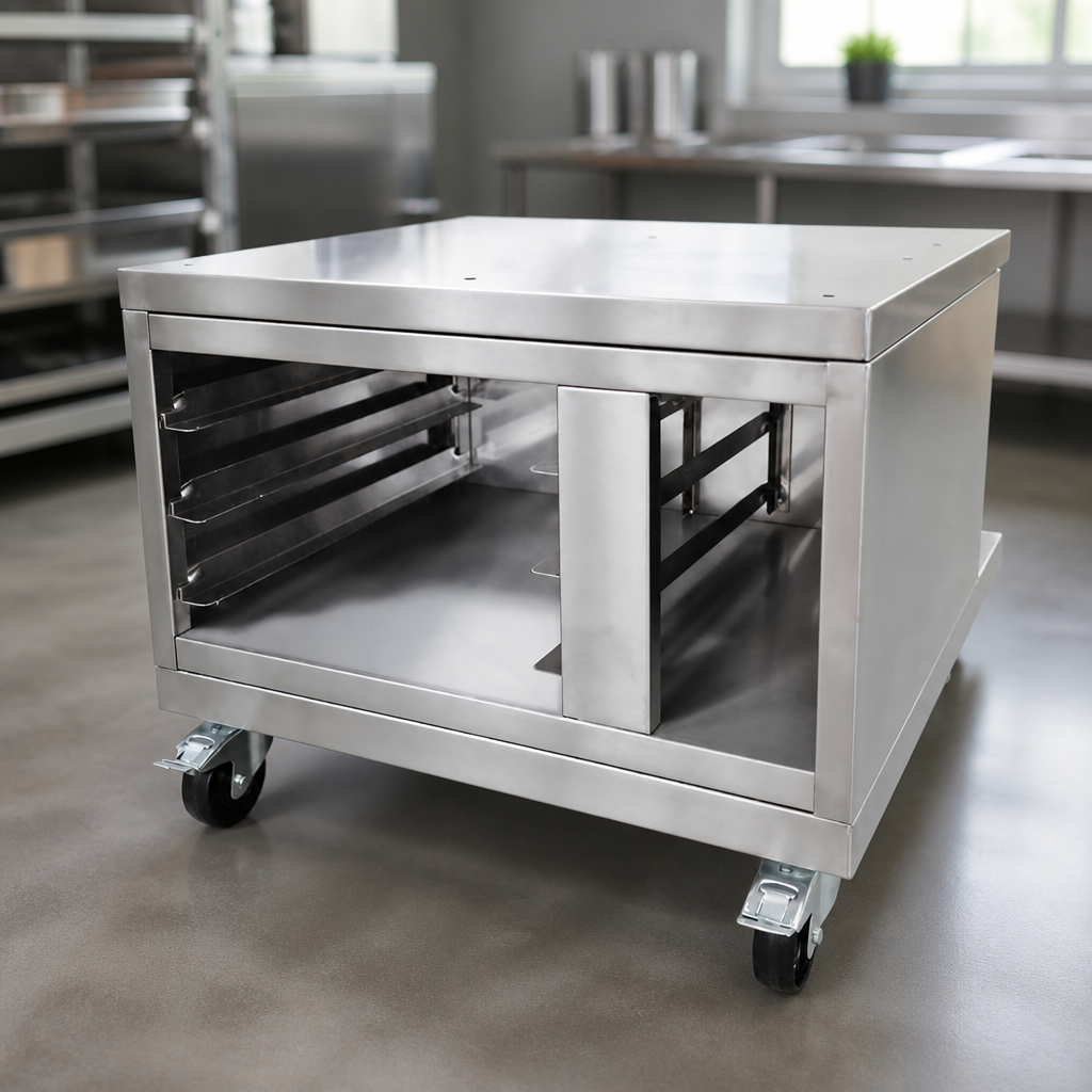 Commercial Mini Deck Oven Base 582mm High Stainless Steel