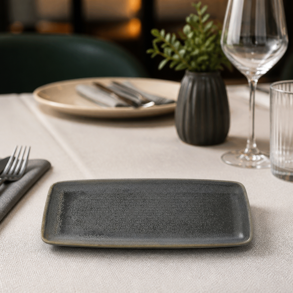 Commercial Granite Rectangular Trays 272x125mm 6 Pack