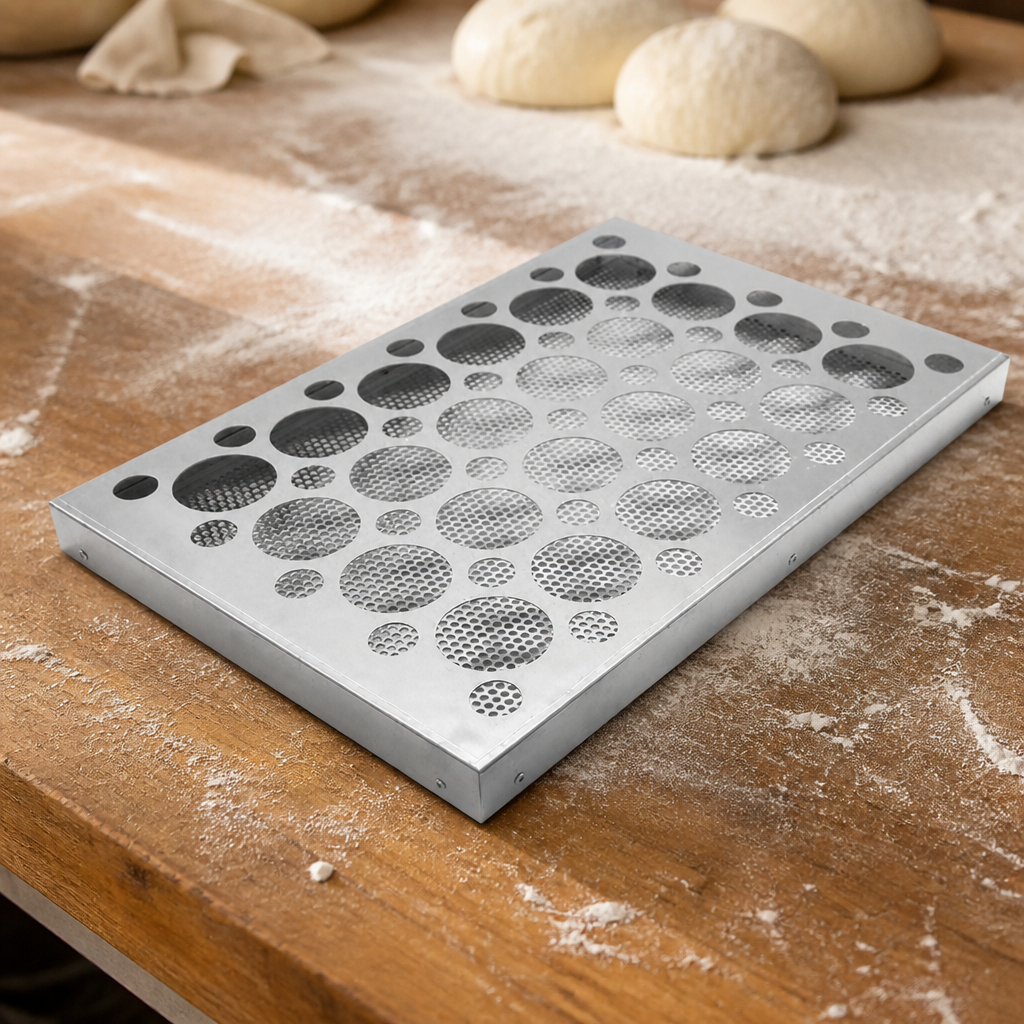 24 Cup Commercial Muffin Baking Tray 600x400mm Aluminium