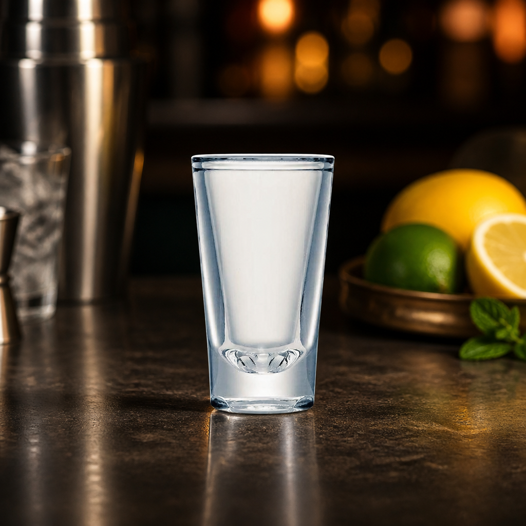 Commercial 35ml shatterproof shot glasses 12 pack