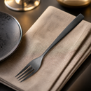 Commercial Black Cake Forks 12 Pack Stainless Steel Cutlery