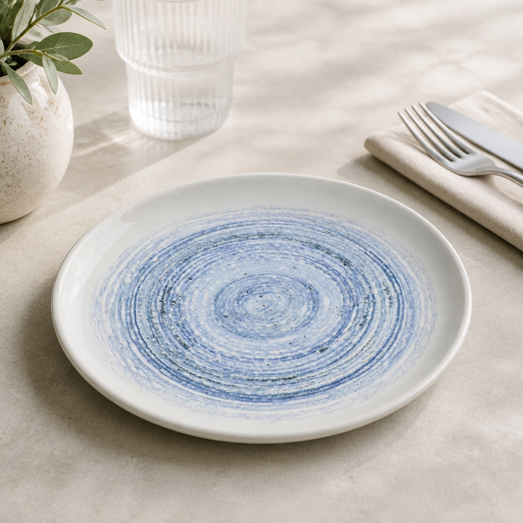 Commercial Walled Plates 261mm for Catering - 6 Pack