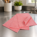 Compostable Antibacterial Cleaning Wipes 25 Pack Red 500x360mm