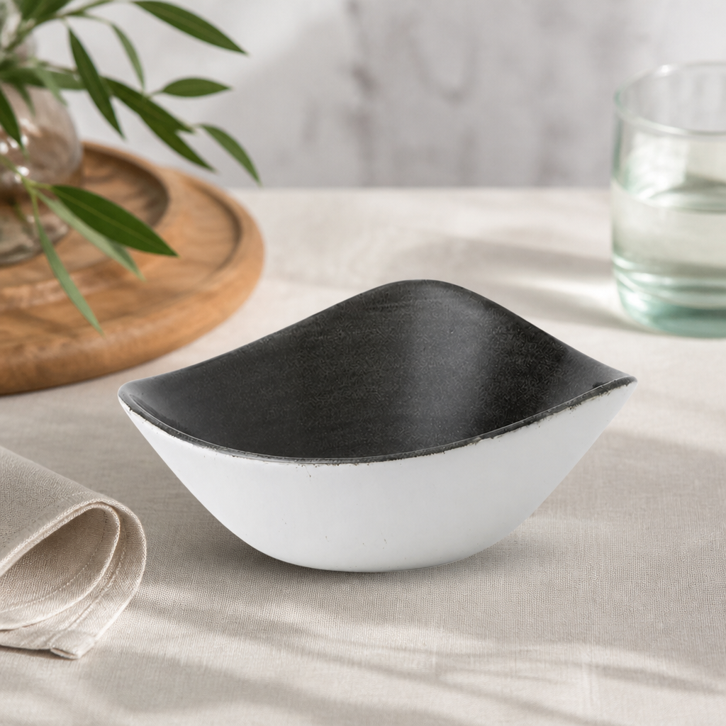 Commercial Bowls 370ml Iron Black 178mm 12 Pack