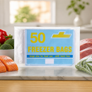 Large Freezer Bags 305x460mm for Food Storage 50 Pack