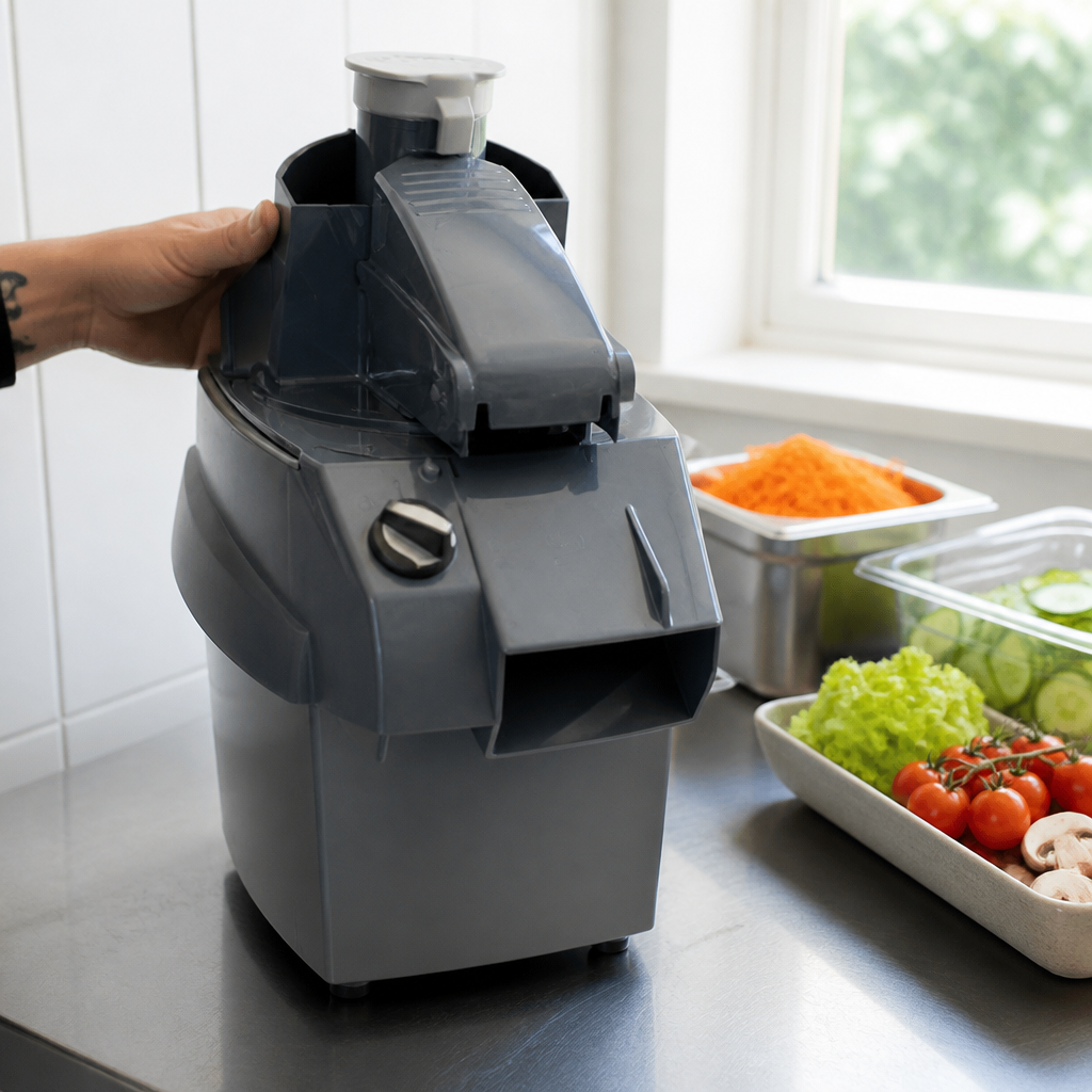 Commercial Veg Prep Machine with 2kg capacity for small kitchens