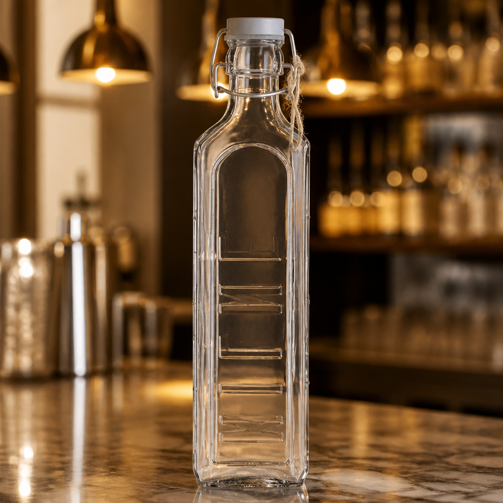 1000ml Commercial Clip Top Preserving Bottle for Infusions
