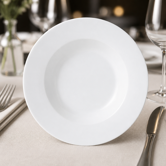 Commercial Pasta Dish 300mm Ceramic 6 Pack