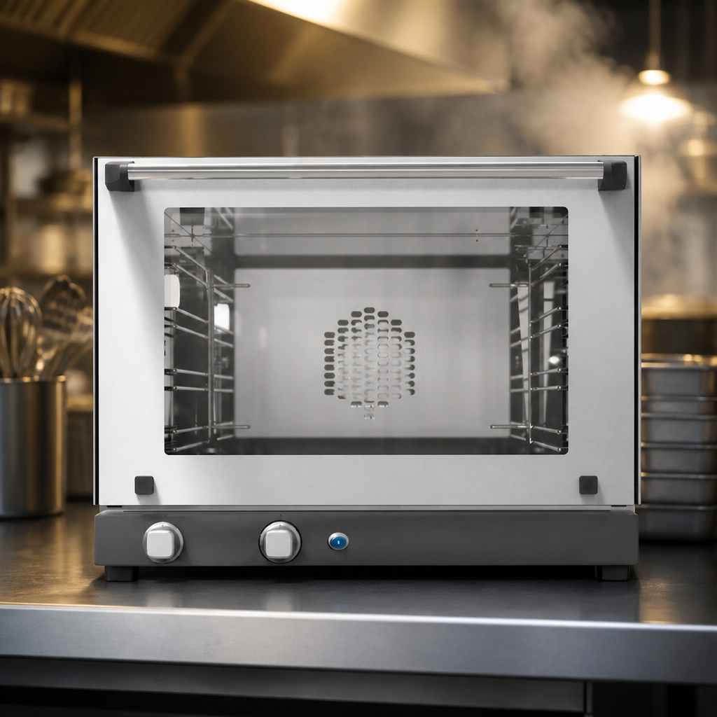 Commercial Bakery Convection Oven with 4 tray capacity
