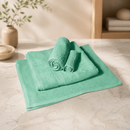Commercial Spa Towel Set Mint - Bath, Hand, Face, Mat