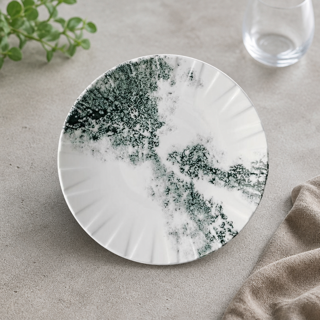 Commercial Coupe Plates 237mm Eco Glaze - 6 Pack