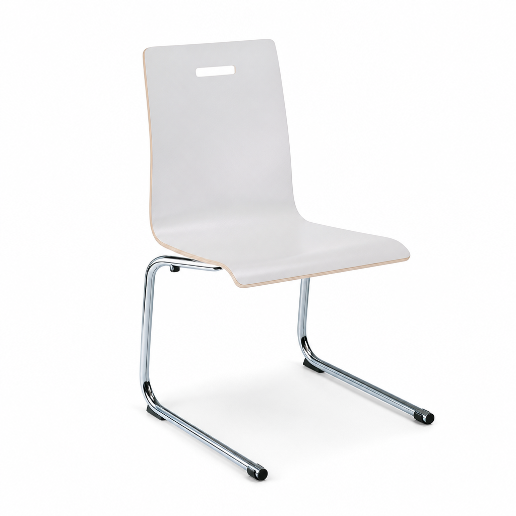 Cantilever Bistro Chair with Colour Options