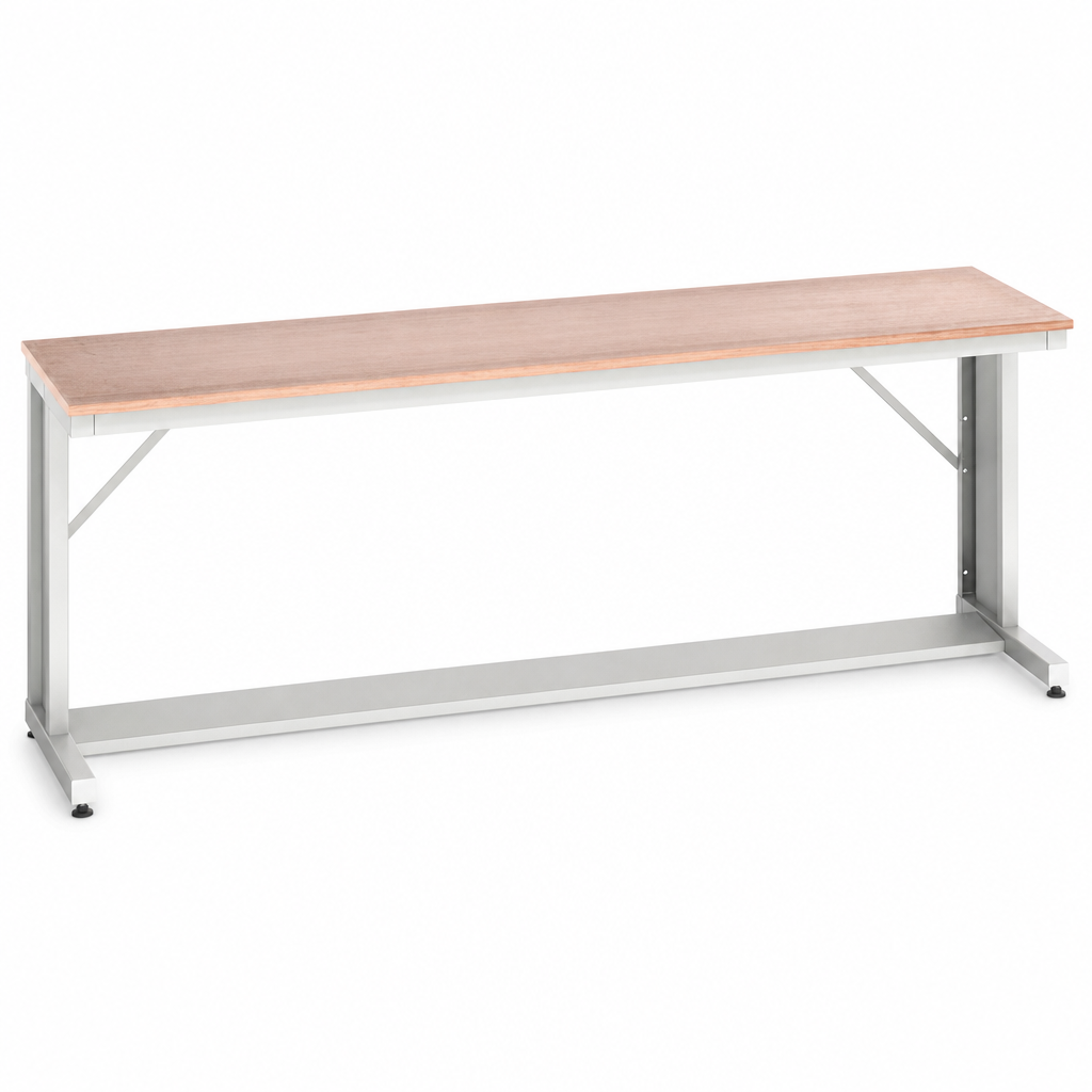 Cantilever Workbench 780x2000x600mm with Choice of Worktop